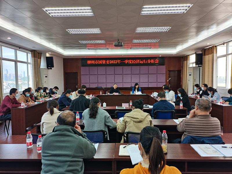 柳州市国资委召开2022年一季度经济运行分析会